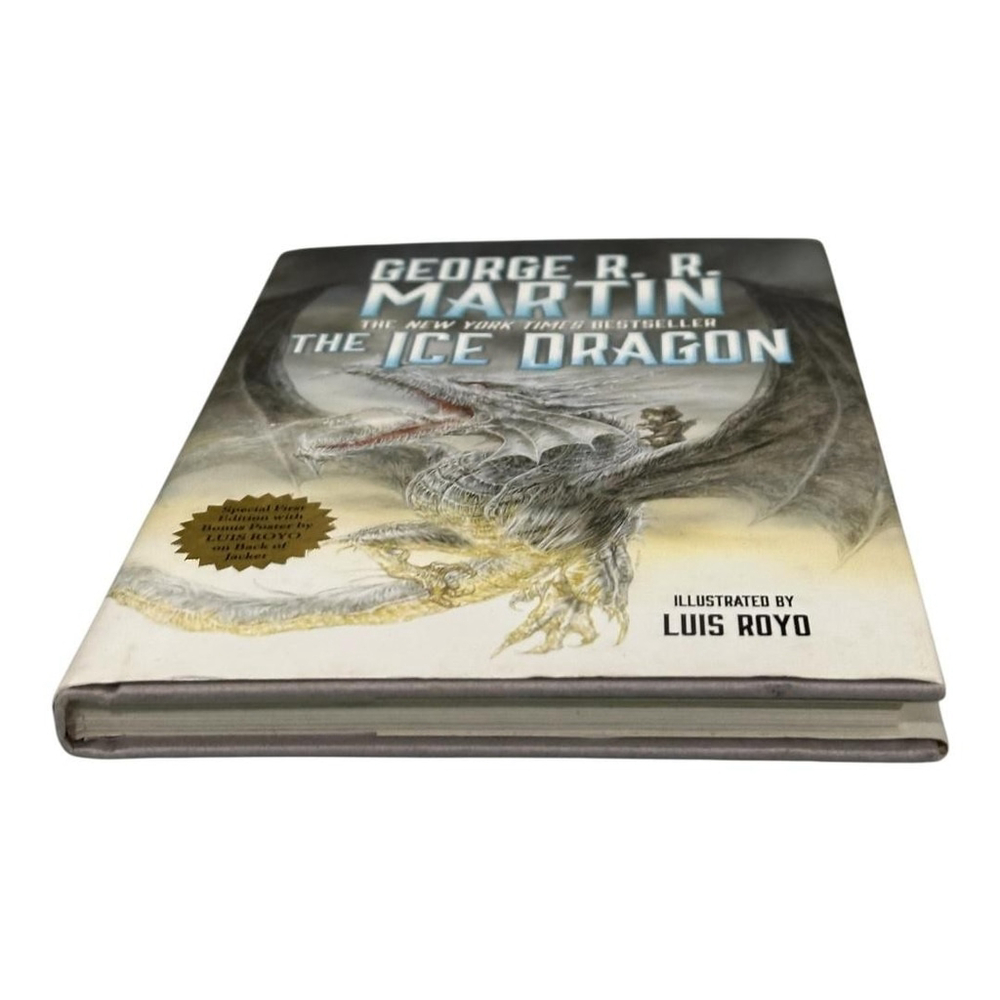 The Ice Dragon George R R Martin Luis Royo YA Fantasy Hardcover Illustrated - Picture 4 of 9